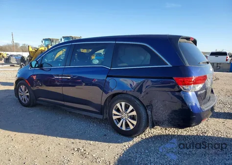 2014 Honda Odyssey Exl z USA, uszkodzony, nr VIN 5FNRL5H64EB069092